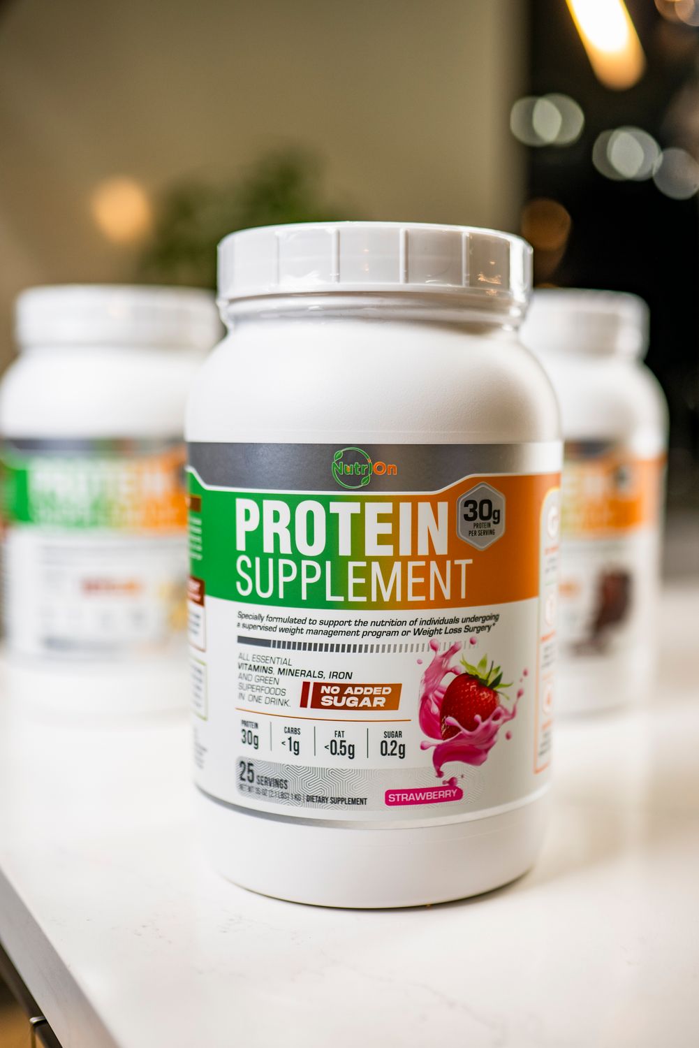 Suplemento proteínico (Fresa)