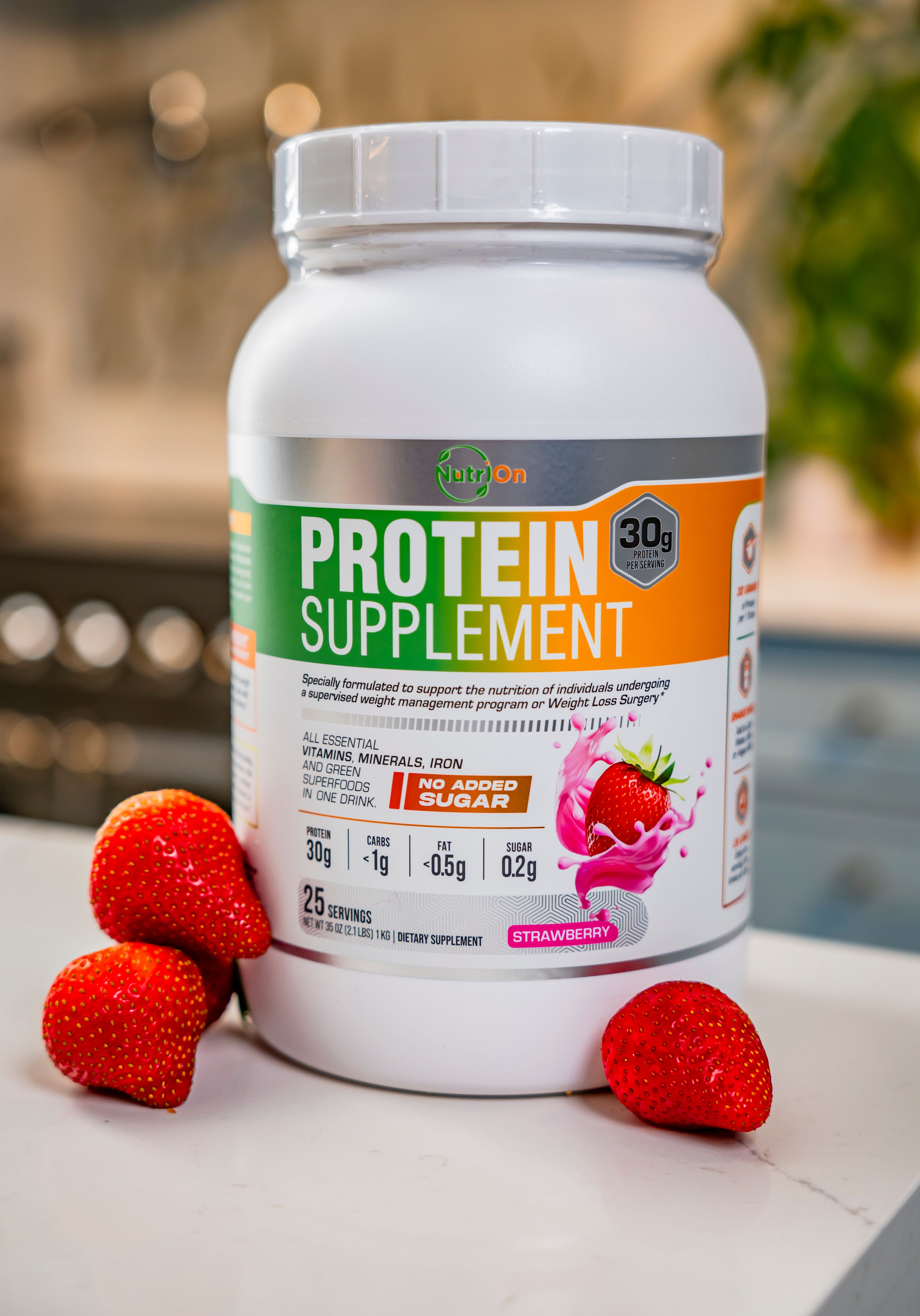 Suplemento proteínico (Fresa)