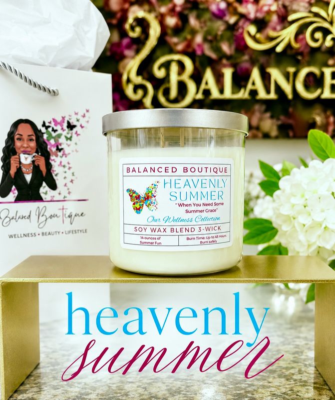 Heavenly Summer – Sunset Candle (3-Wick)
