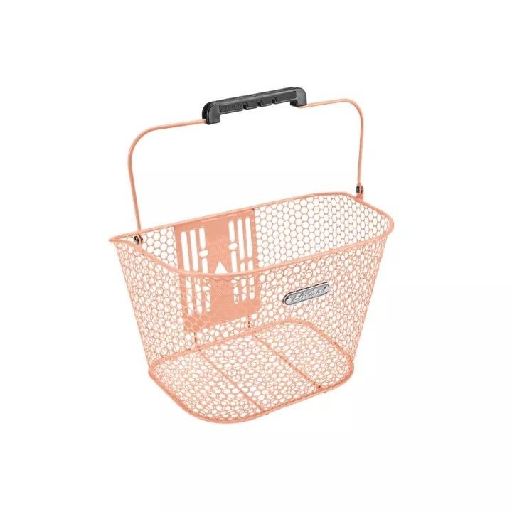 Basket Electra Honeycomb QR Blush Pink Front