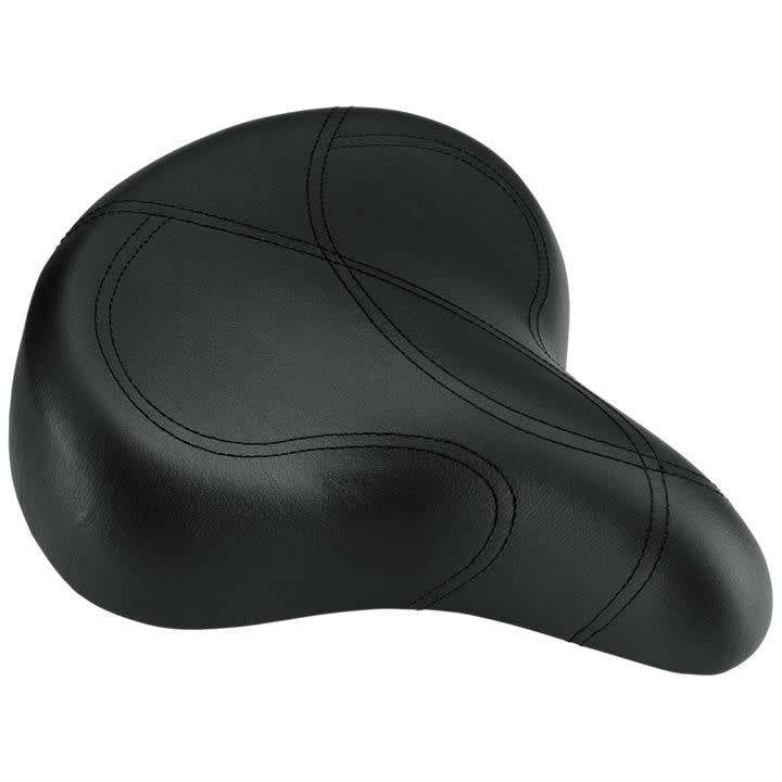 Saddle Electra Ergo w/Elastomers Black