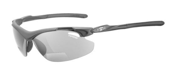 TIFOSI Tyrant 2.0, Color: MATTE BLACK READER SMOKE LENS, +1.5