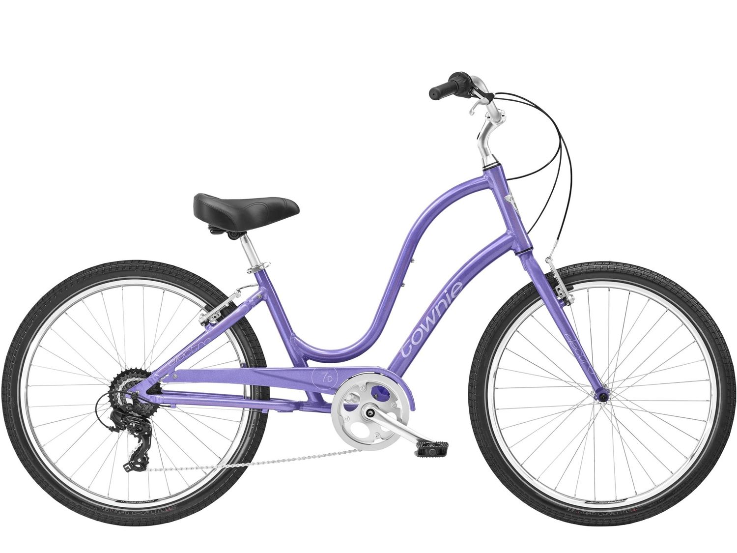 Electra Townie 7D Step-Through, Color: Quasar (Purple)