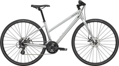 Cannondale Quick 5 Step-Through, Color: Sage Gray, Size: XS