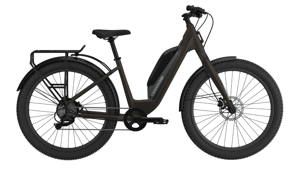 Cannondale Adventure Neo Allroad EQ Step-Through, Color: Graphite, Size: SM