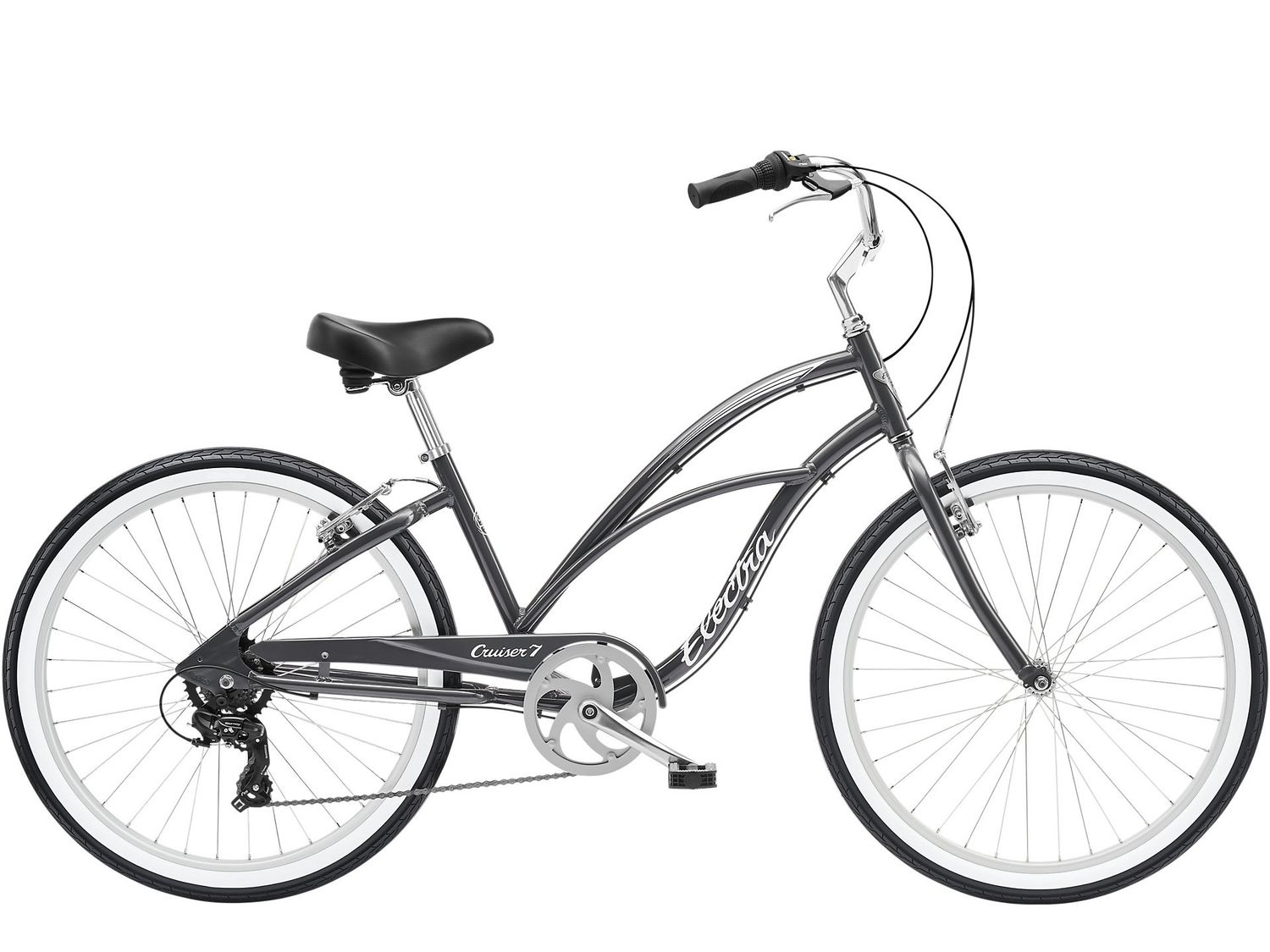 Electra Cruiser 7D Step-Through 26&quot;, Color: Seal Grey