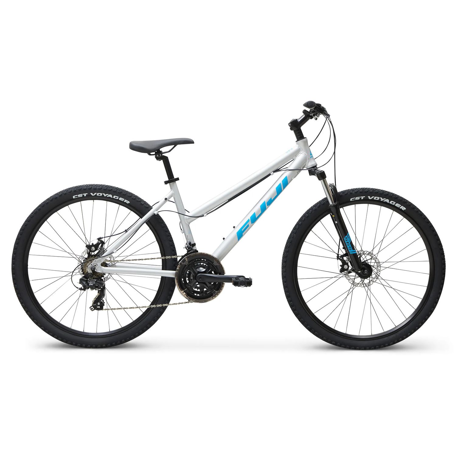 Fuji Adventure 27.5 ST, Color: MATTE SILVER, Size: 13&quot;