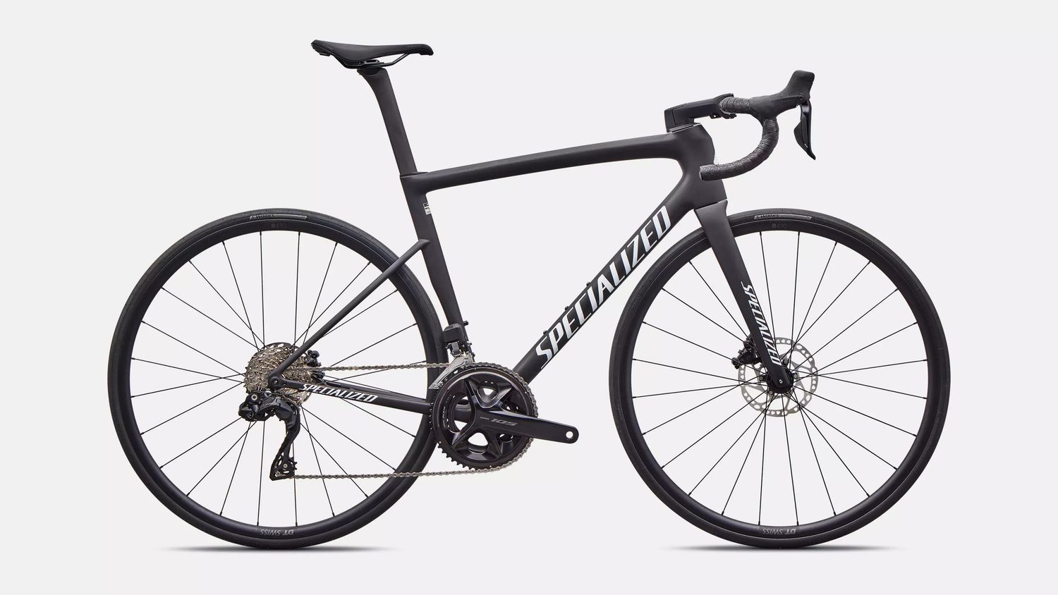 Specialized Tarmac SL8 Comp - 105 Di2, Color: Satin Carbon / White, Size: 54