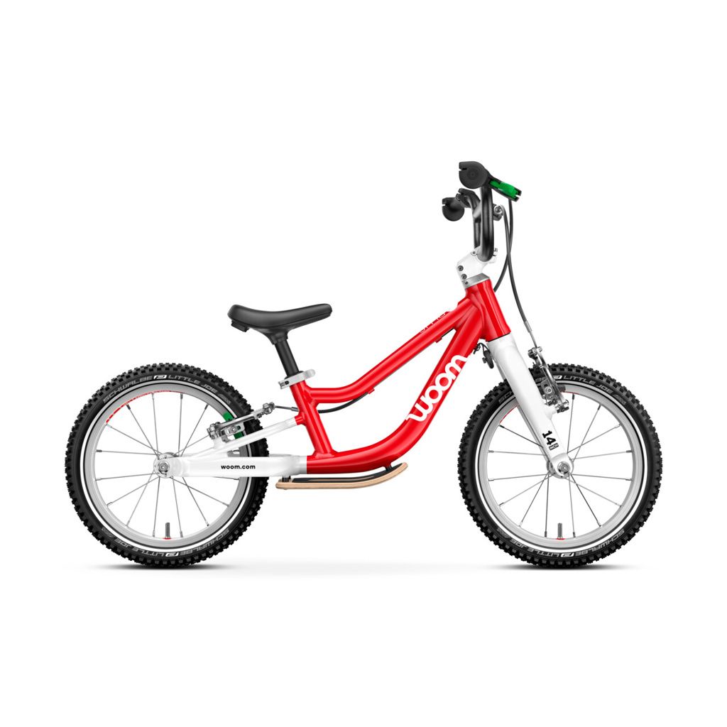 Woom  Go 1+ Balance Bike, Color: Woom Red