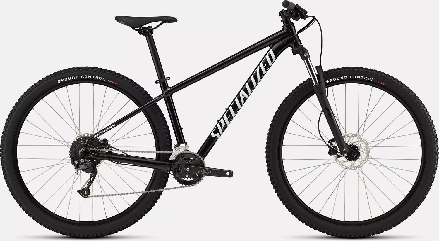 Specialized Rockhopper Base, Color: Gloss Obsidian Dune White, Size: XS