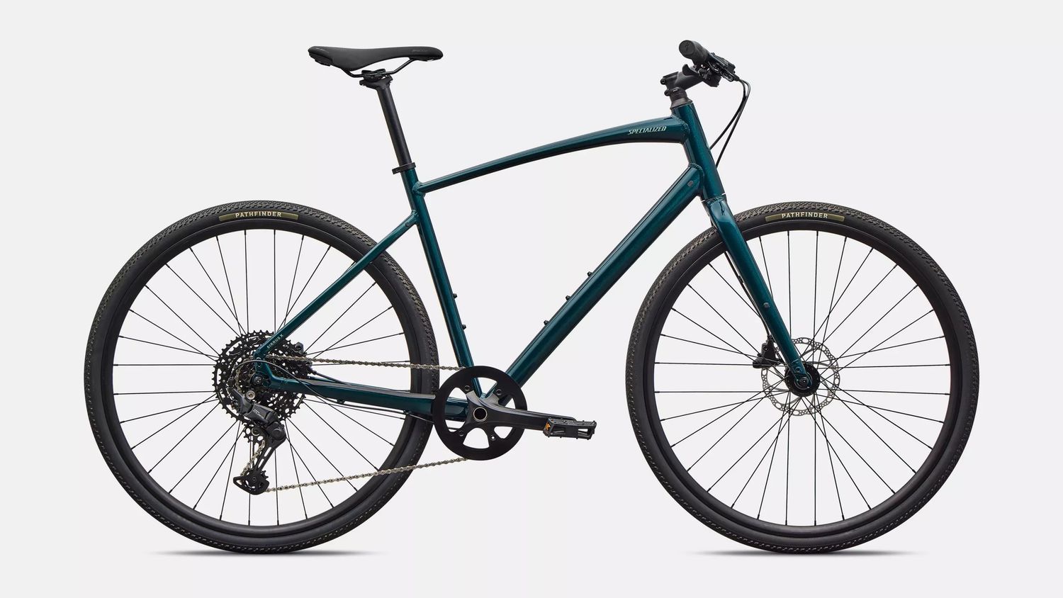 Specialized Sirrus X 3.0, Color: Gloss Emerald Metallic / Fjord Metallic Frost Reflective, Size: SM