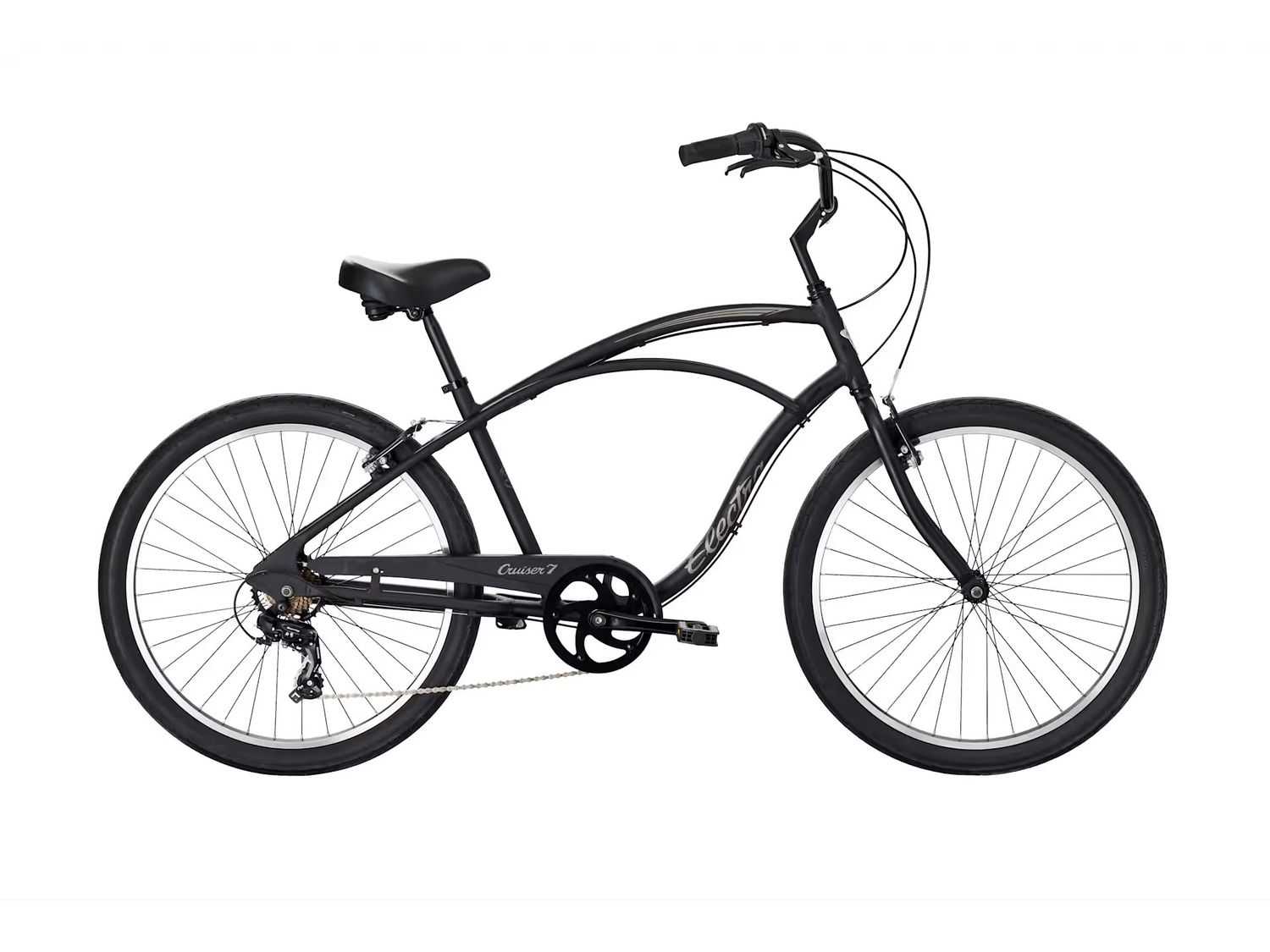 Electra Cruiser 7D Step-Over, Color: Black