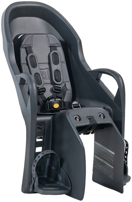 Burley Dash Rack Mount child Seat -  Black/Gray