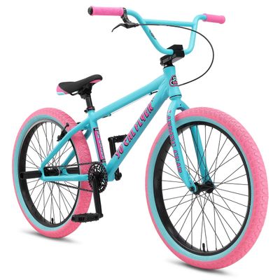 SE Bikes So Cal Flyer 24" Aqua Bubblegum