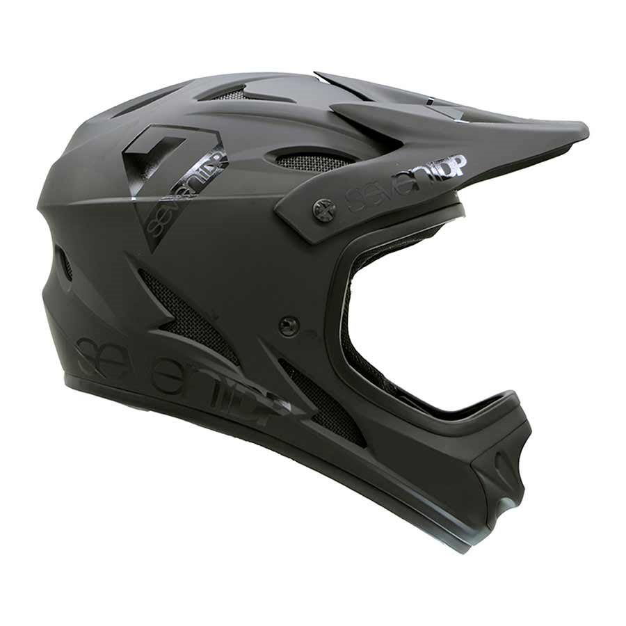 7iDP, M1 Full Face Helmet, Color: Gloss Black, Size: M (57-58cm)