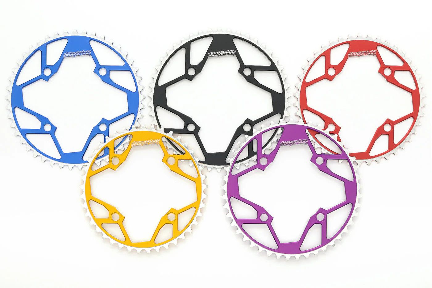 Dangerboy Lite Chainrings + Bolts