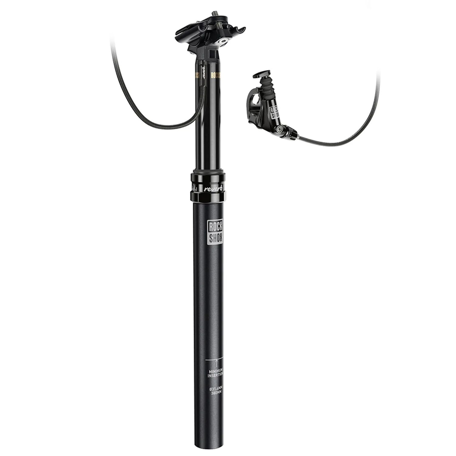 Rock Shox Reverb Dropper Post AM 125 34.9/380 R Black