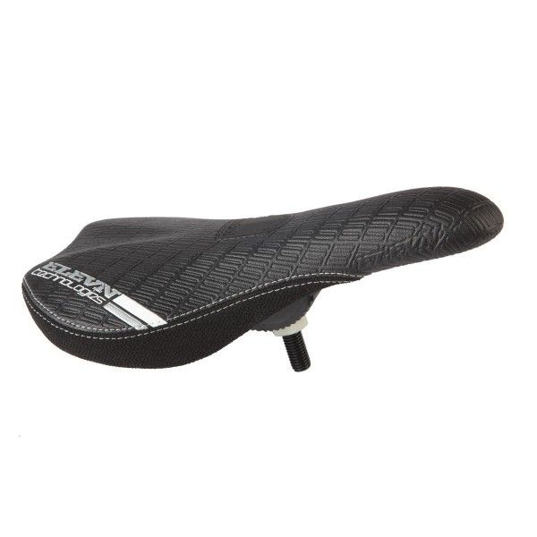 Elevn Pivotal Full Logo Embossed Seat, Color: Black/White