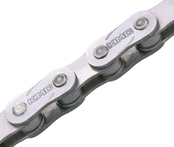KMC Z1eHX Narrow Chain - Single Speed 3/32&quot;, 112 Links, Silver