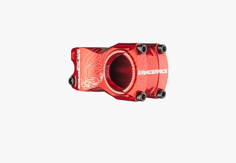 Race Face Atlas Stem, 31.8mm, 50x0, Red