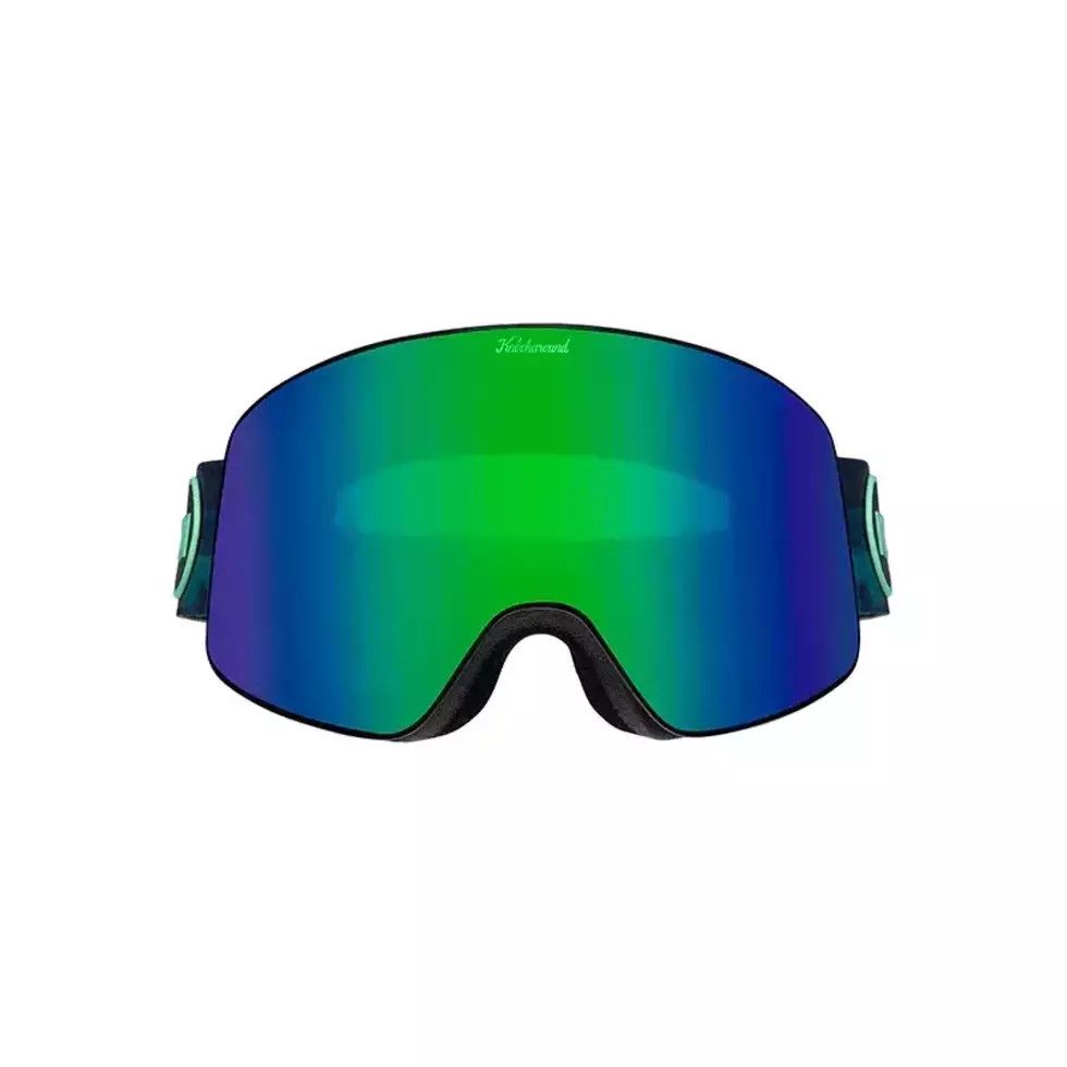 Knockaround Slingshots Goggles, Color: Green Machine