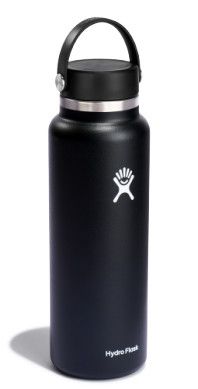 Hydro Flask 40oz Wide Mouth Bottle, Color: Black