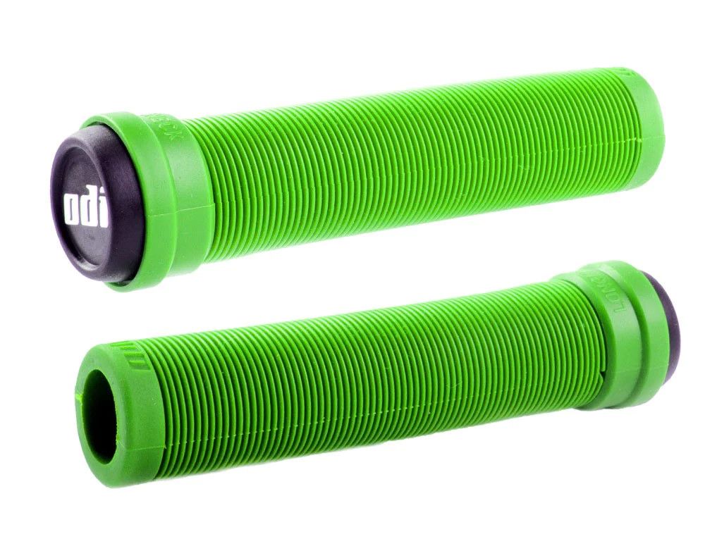 ODI, Soft Longneck Grips (Flangeless), 135mm, Color: Green