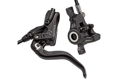 Magura MT4 Disc Brake, Black and Silver