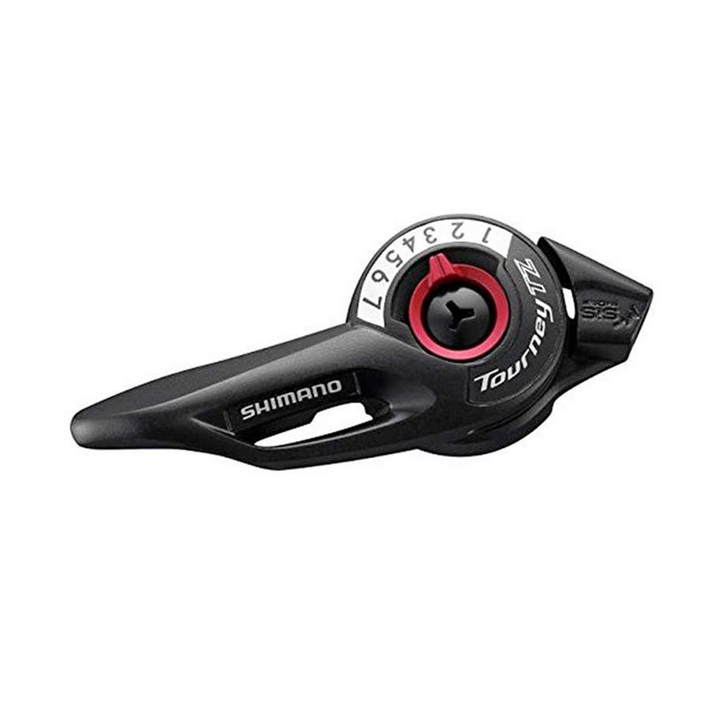 Shimano, SL-TZ500, Thumb Shifter, Speed: 7, Black