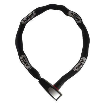 Abus, 6806K Catena, Chain Lock, Key, Black Reflective