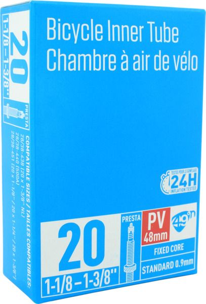 49N Standard Tube 20x1-1/8&quot;-1-3/8&quot; Presta, 48mm