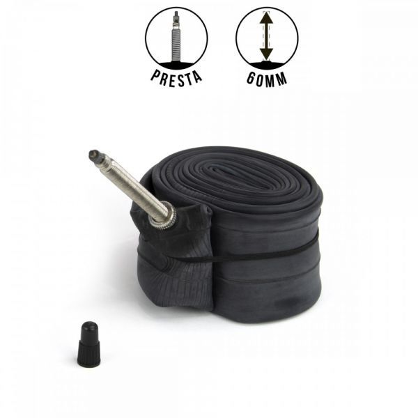 Excess Tubes, 20x1.5-1.75&quot;, 60mm Presta Valve