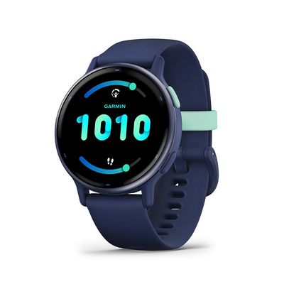 Garmin, Vivoactive 5, Watch, Navy, Navy - Silicone