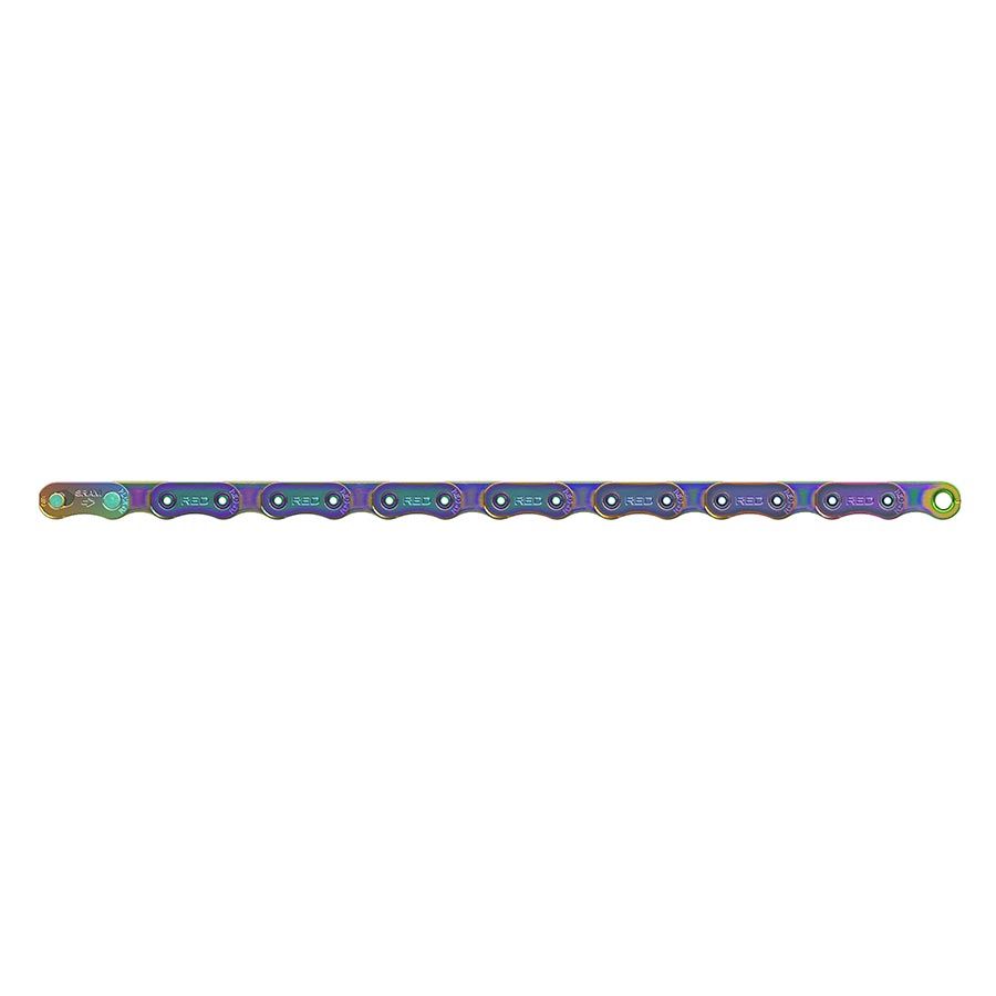 SRAM, Red AXS D1, Chain, Speed: 12, Links: 120, Rainbow