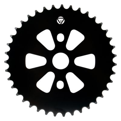 Black Ops Chainring 1pc 39T 1/8, Black