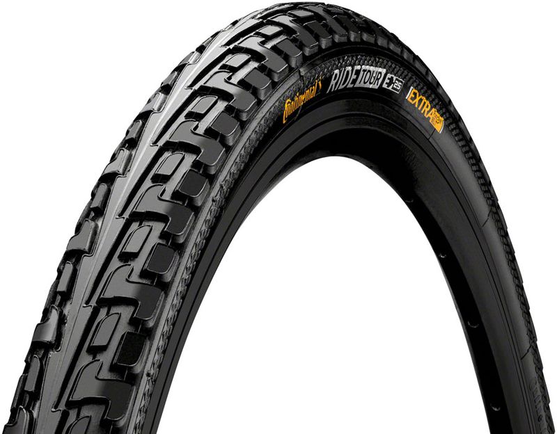 Continental Ride Tour Tire - 27 x 1-1/4, Clincher, Wire, Black