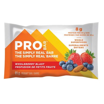 ProBar, Simply Real, Bars, Whole Berry Blast, 12pcs