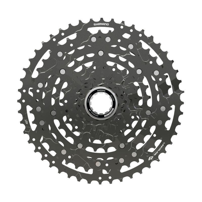 Shimano Cassette, CS-LG400-10, Cues, 10-spd, 11-13-15-17-20-23-28-34-41-48T