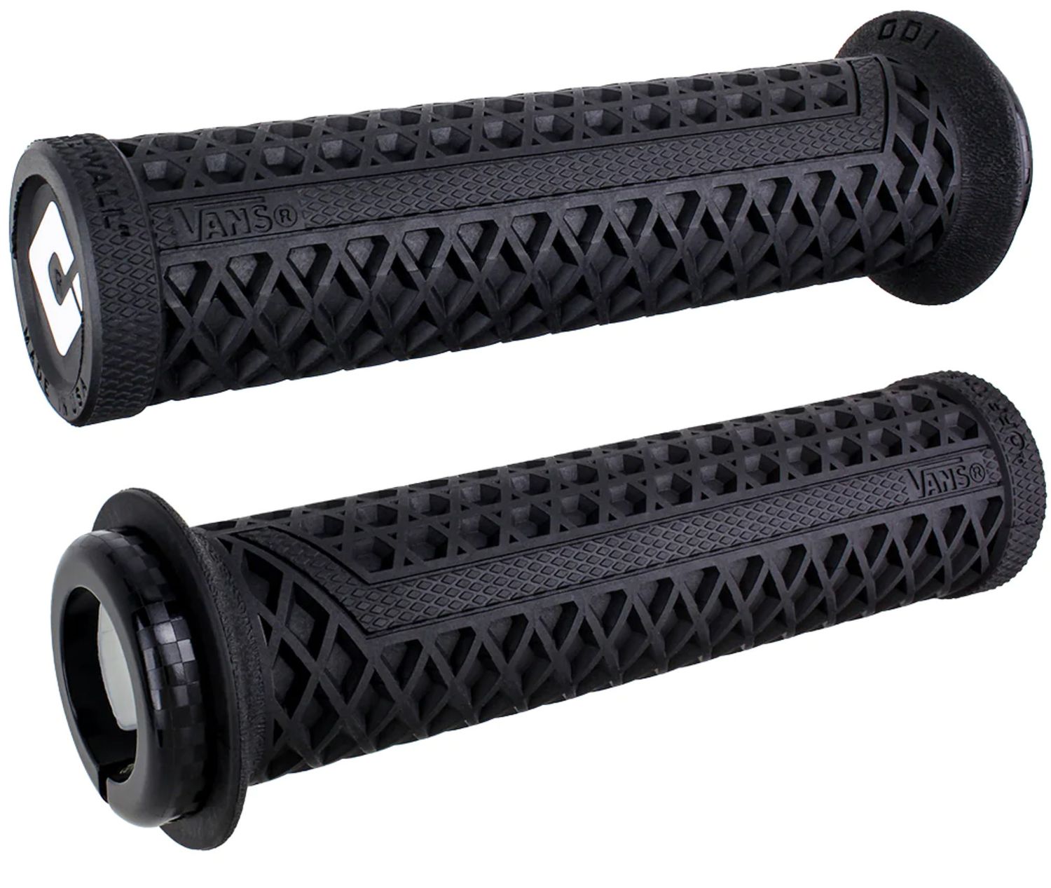 ODI Vans 2.1 Grip Flanged, Black/Black