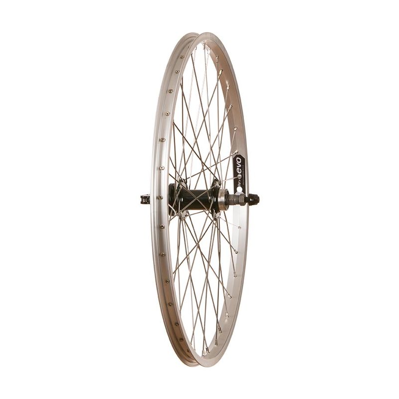 Wheel Shop, Evo Tour 20, Wheel, Rear, 24'' / 507, Holes: 36, QR, 135mm, Rim and Disc IS 6-bolt, Freewheel