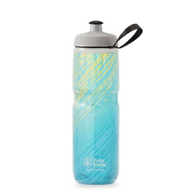 Polar Bottle, Sport Insulated 24oz, Blue/Yellow, Water Bottle