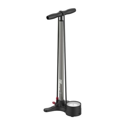 Lezyne, Sport Floor Drive, Floor Pump, ABS-1 Pro Chuck, 220psi, Grey