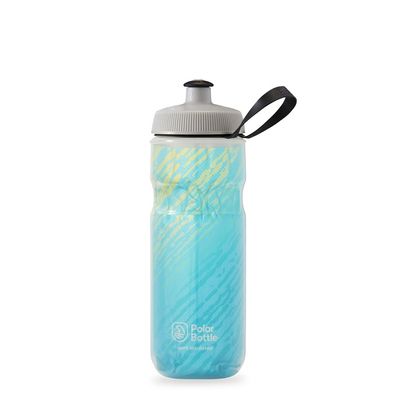 Polar Bottle, Sport Insulated 20oz, Blue/Yellow, Water Bottle