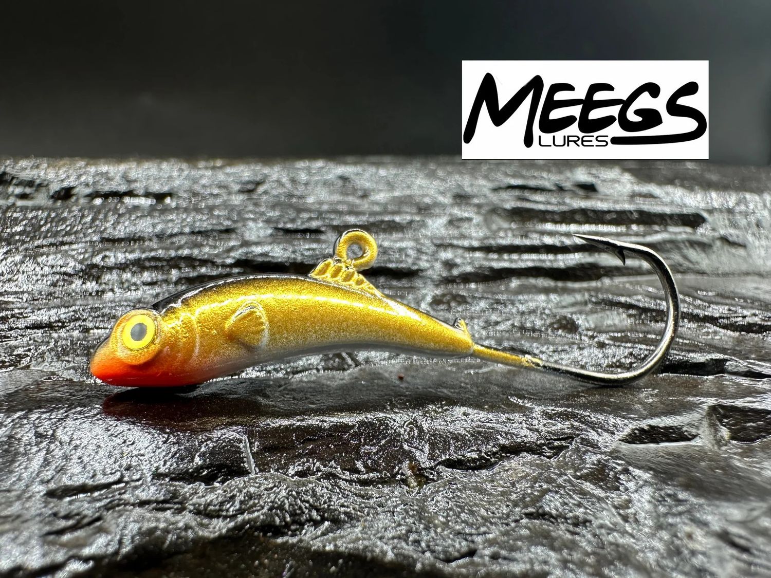 Meegs The Original Mini Meegs 1/8oz Black/Gold 1/Pk