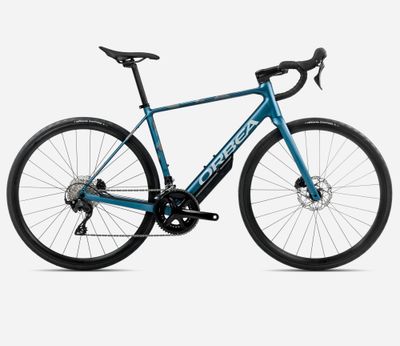Orbea Avant H30 55 Slate Blue (Matte) - Halo Silver (Gloss)