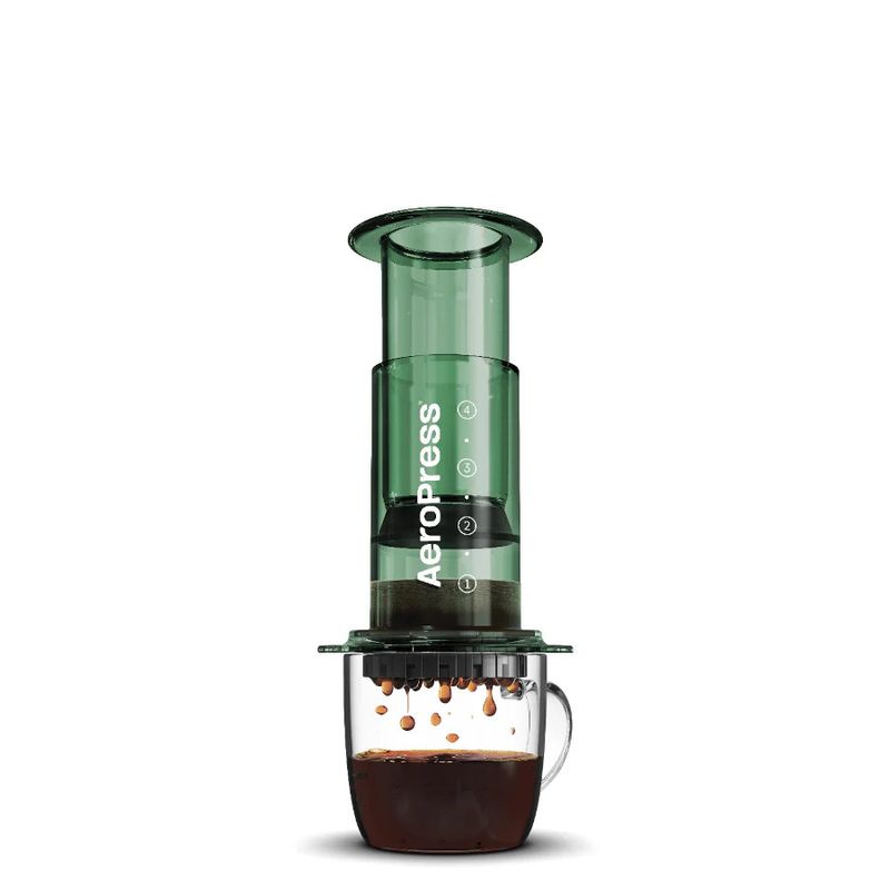 AeroPress® Coffee Maker - Clear Green