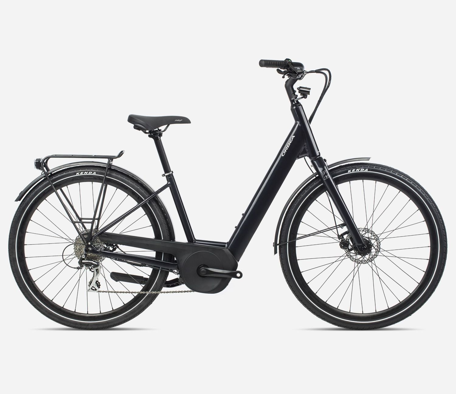 Orbea Optima E50 Metallic Night Black (Gloss), SM