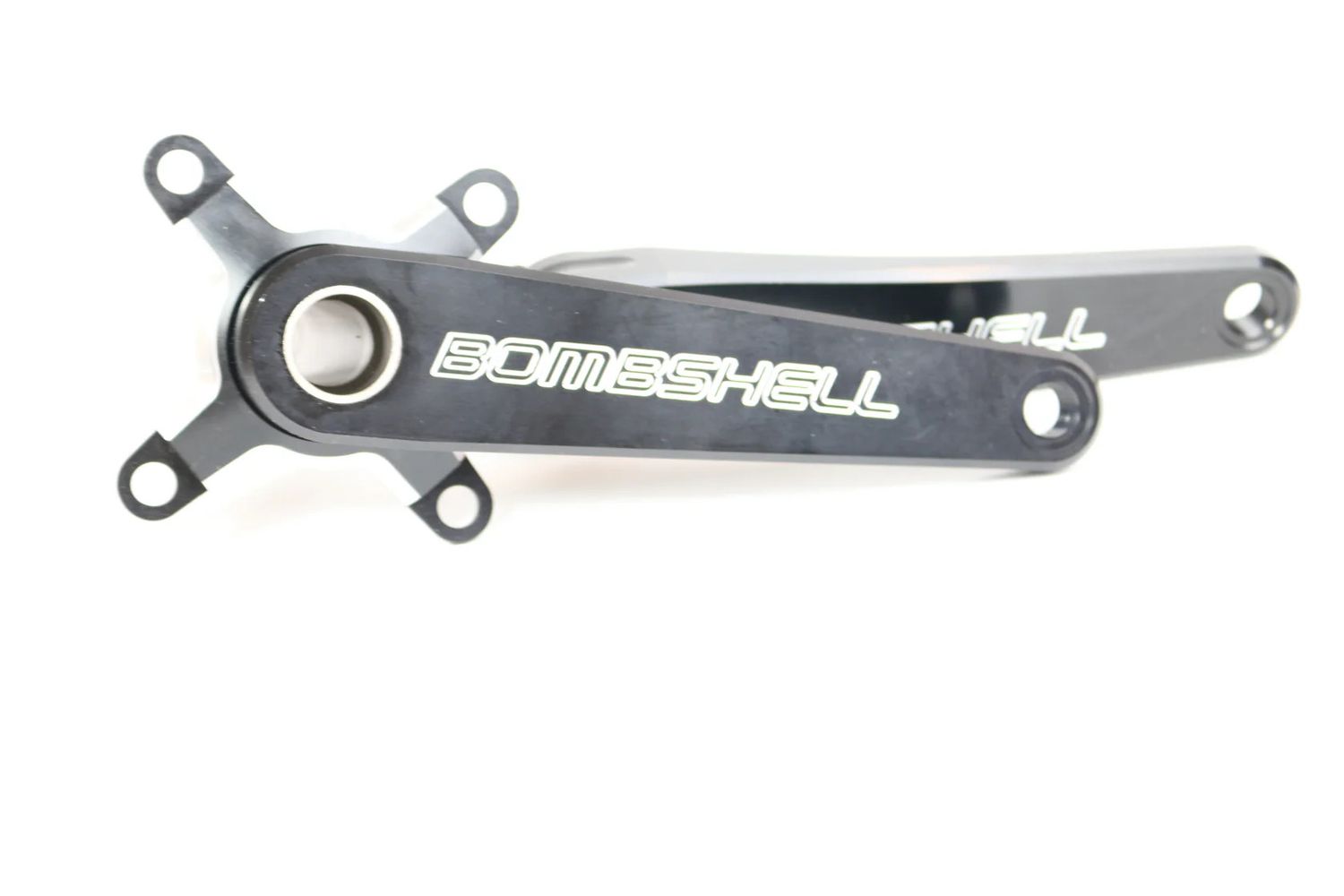 Bombshell Ratchet Crankset, 175mm, Black