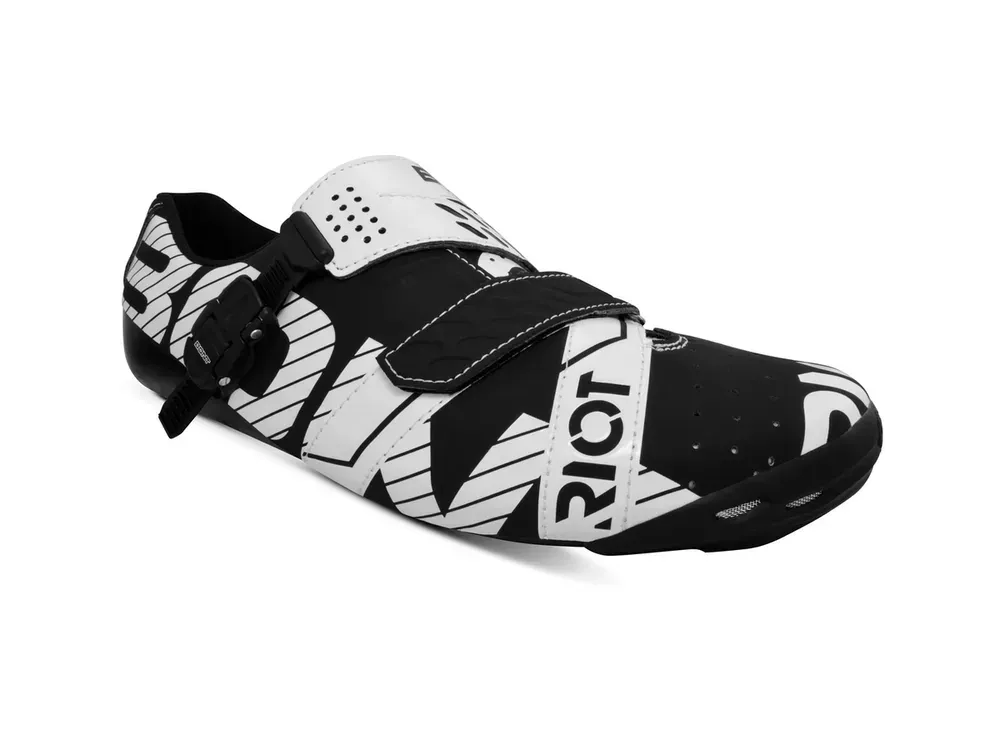Bont Riot, Color: Black/White, Size: 41
