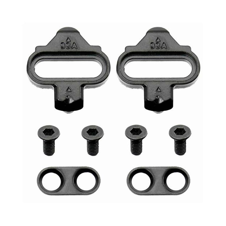 Eclypse, 98A (Shimano SPD), Cleats, Black, Pair